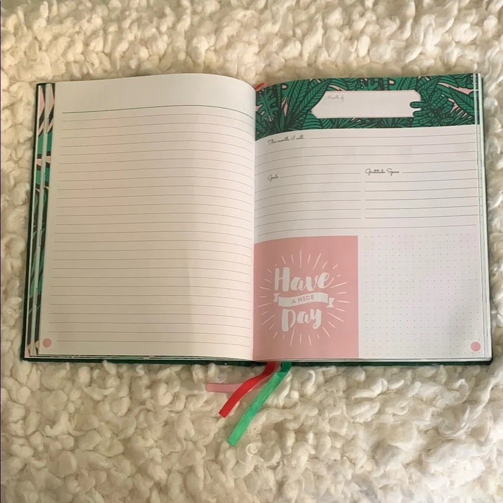 Brand New Guided Life Emerald Green Planning Goal Journal